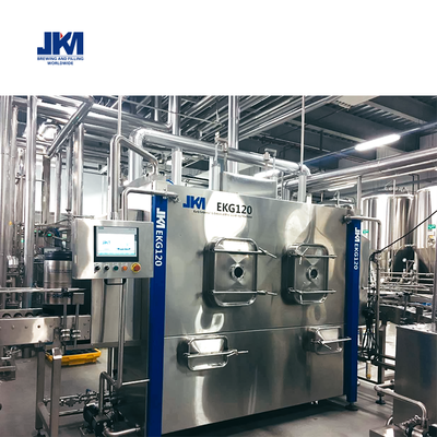 JKM-EKG120 4工位啤酒桶外部清洗与内部预清洗一体机