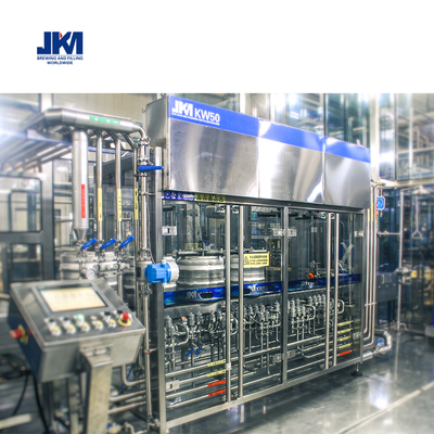 JKM-KW50-啤酒桶清洗灌装一体机/啤酒桶清洗灌装生产线/扎啤线
